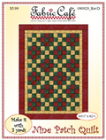 Nine Patch- 3 Yard Quilt Pattern- Fabric Cafe - Fc090929-01