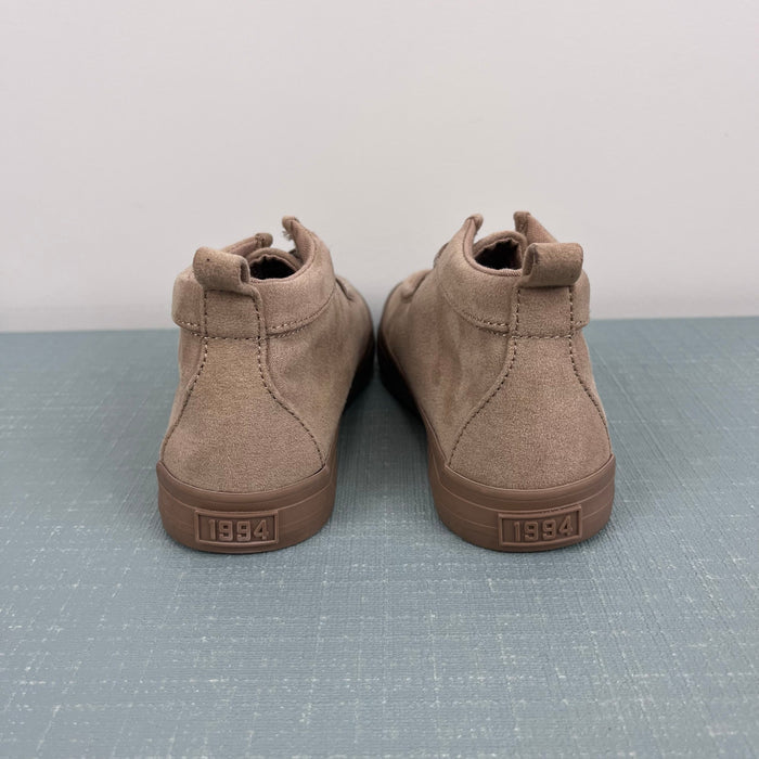 Old Navy High Top Faux Suede Elastic Lace Sneakers 12