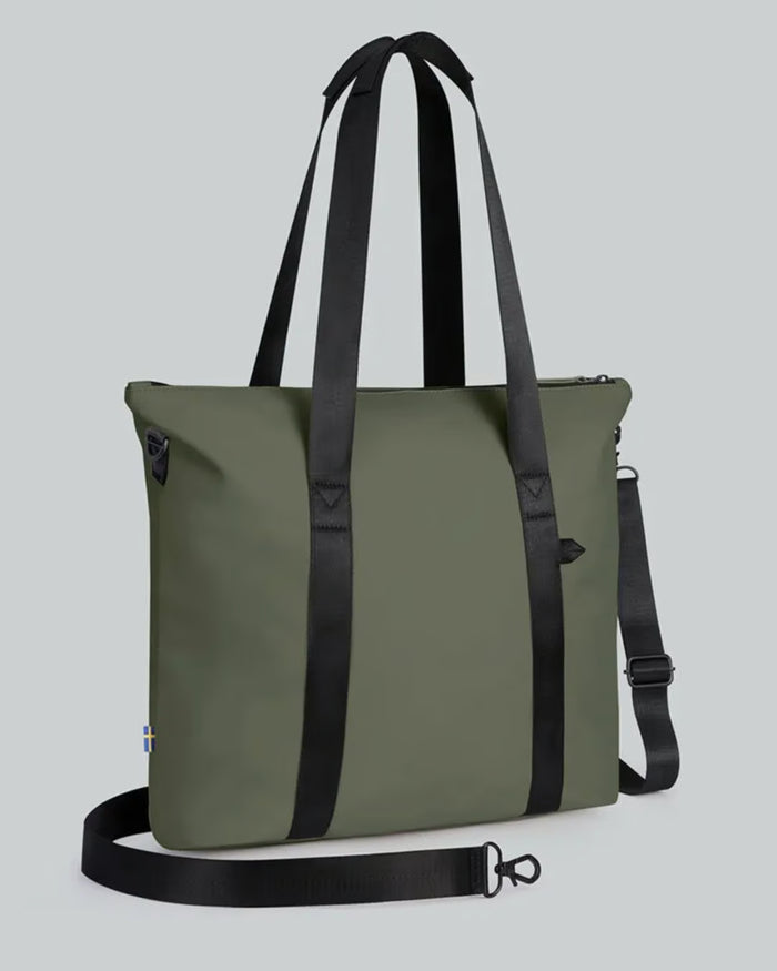 Olive Däsh Waterproof Shopper Tote Bag
