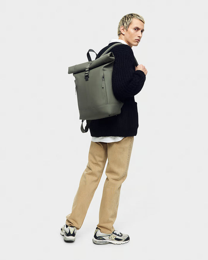 Olive Spläsh Rolltop 14" Waterproof Backpack