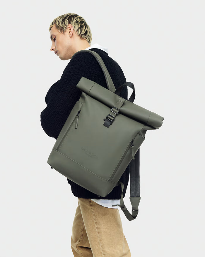 Olive Spläsh Rolltop 14" Waterproof Backpack