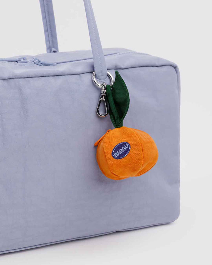 Mist Medium Nylon Bowler Bag | BAGGU | Medium Nylon Bowler Bag