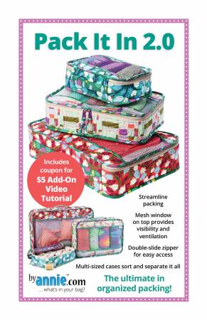 Pack It In! 2.0- Patterns By Annie - Pba253-2