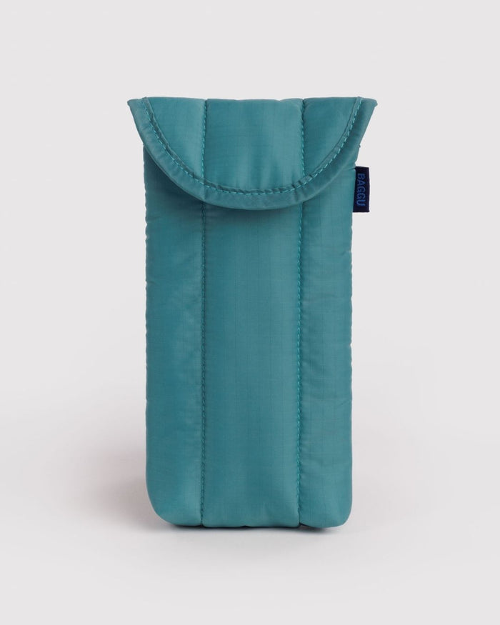 Peacock Puffy Glasses Sleeve | BAGGU | Puffy Glasses Sleeve