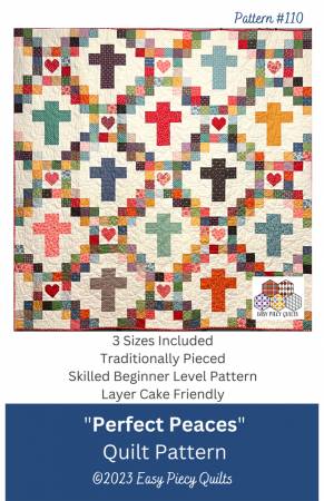Perfect Peaces Quilt Pattern - Easy Piecy Quilts Llc - Epq-30869