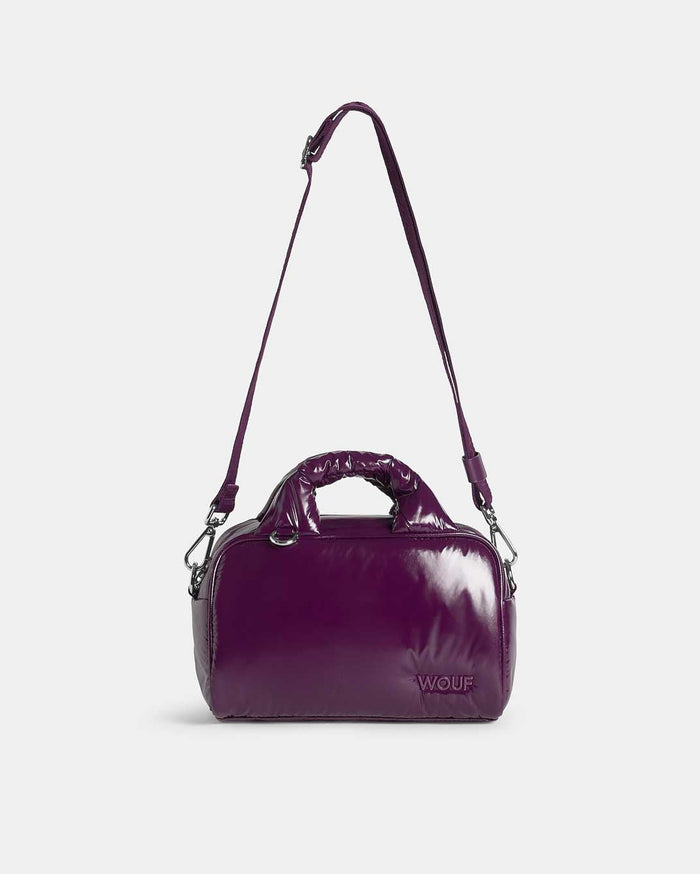 Plum Bowling Bag