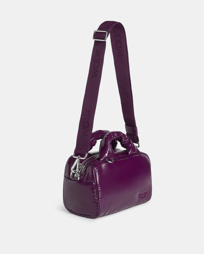 Plum Bowling Bag