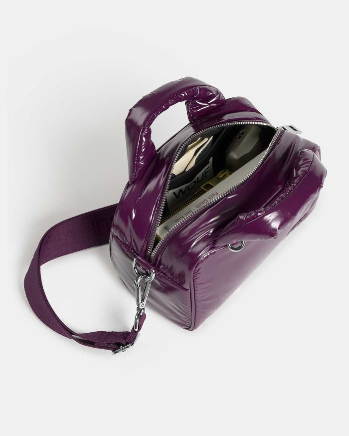 Plum Bowling Bag
