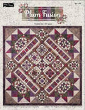 Plum Fusion - Pattern  - 108X108 - Wing And A Prayer - Checkers - Wp220