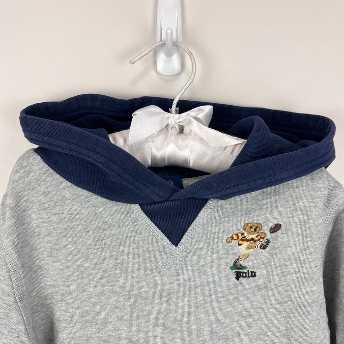 Polo Ralph Lauren Boys Polo Bear Cotton Hoodie 4T