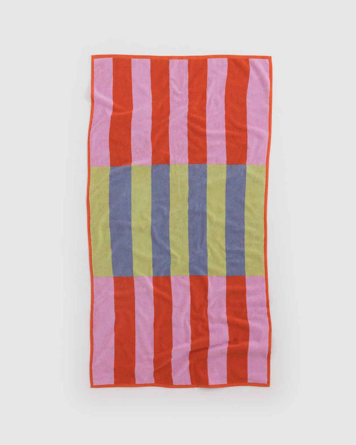Pool Stripe Bath Towel | BAGGU | Bath Towel