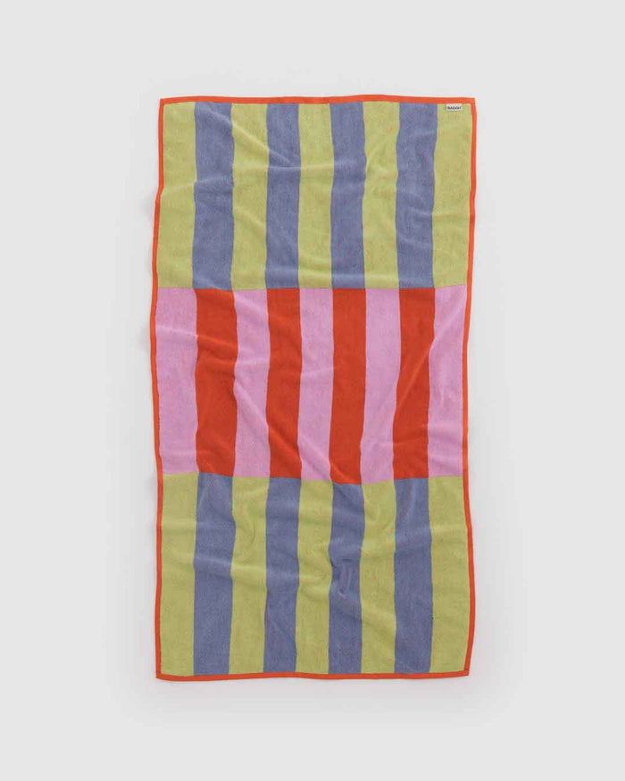 Pool Stripe Bath Towel | BAGGU | Bath Towel