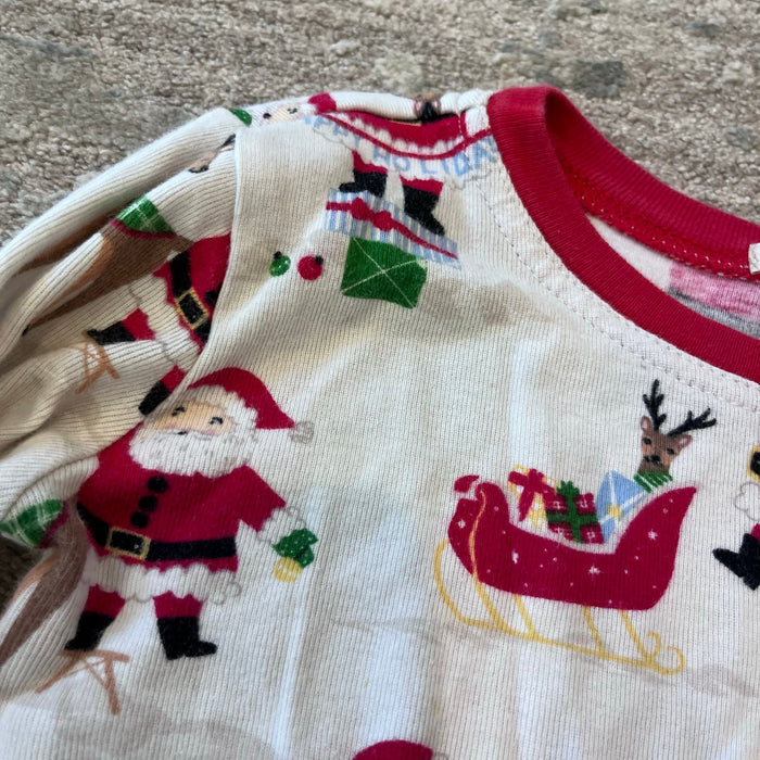 Pottery Barn Kids Christmas Santa Pajamas 6