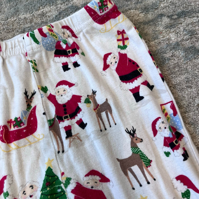 Pottery Barn Kids Christmas Santa Pajamas 6