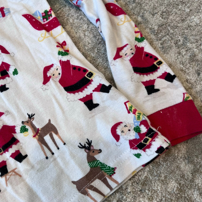 Pottery Barn Kids Christmas Santa Pajamas 6