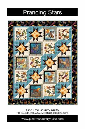 Prancing Stars - Quilt Pattern - Pine Tree Country Quilts- Pt1970