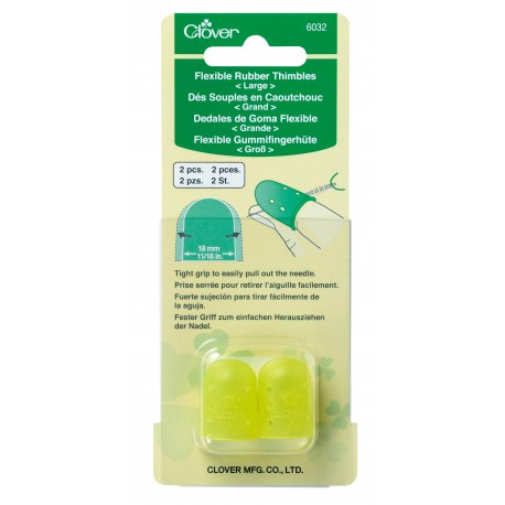 Protect And Grip Thimble Large - Clover Needlecraft Inc. - 6027Cv - 051221508561