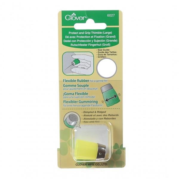 Protect And Grip Thimble Large - Clover Needlecraft Inc. - 6027Cv - 051221508561