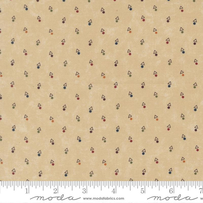 Quail Run  - Tan - 9836 11 - Moda  - Kansas Troubles