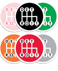 Random 6-Pack of Shifter Stickers