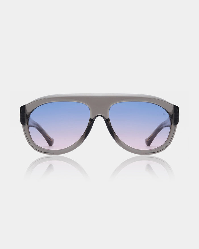 Rio Grey Transparent Sunglasses
