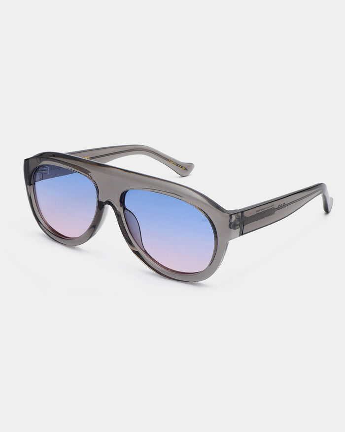 Rio Grey Transparent Sunglasses