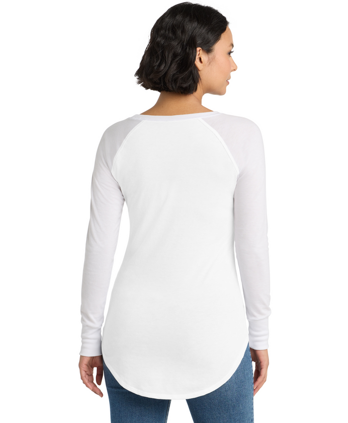 Rose Gold Detroit Script Long Sleeve Tunics