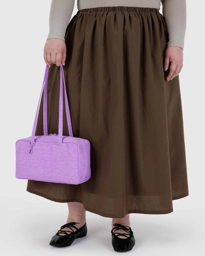 Rose Nylon Bowler Bag | BAGGU | Nylon Bowler Bag