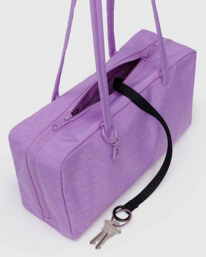 Rose Nylon Bowler Bag | BAGGU | Nylon Bowler Bag