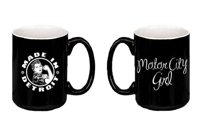 Rosie the Riveter/Motor City Girl Mug
