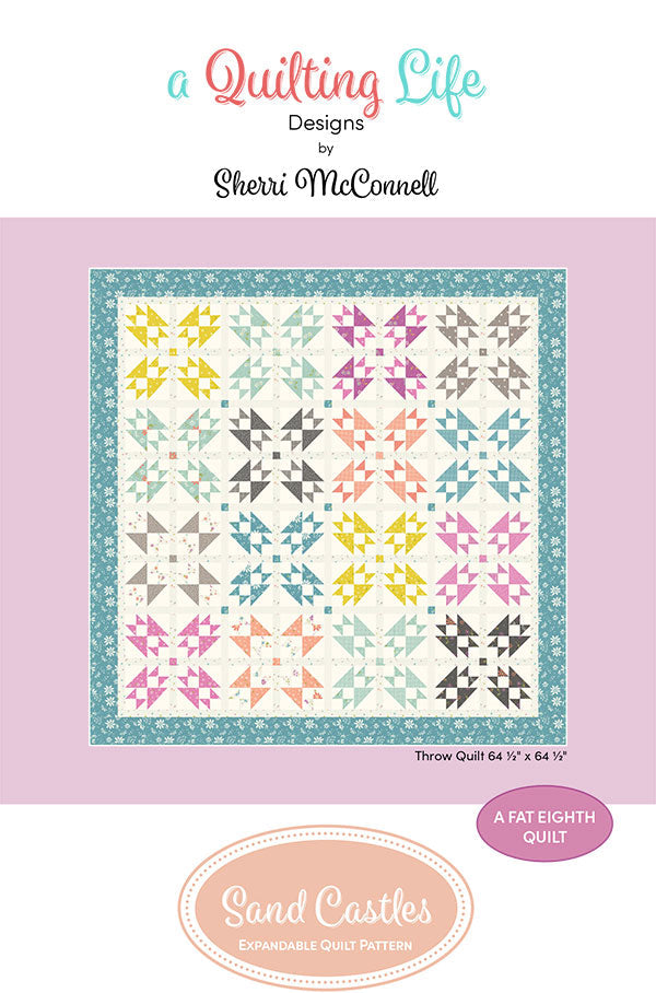 Sand Castles Pattern - Sherri Mcconnell - Quilting Life Designs