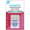 Schmetz - 4045 - Chrome Embroidery Needle -  75/11