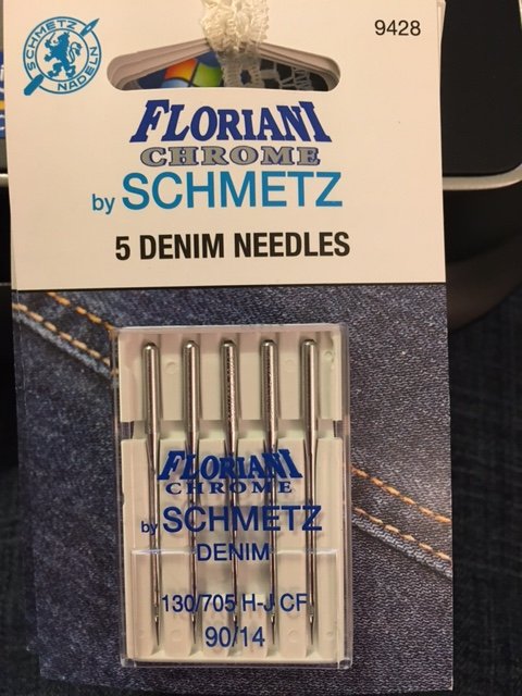 Schmetz - Floriani - Chrome Denim Needle-  90/14-9428
