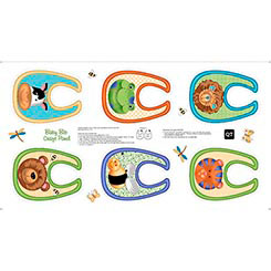 Sew & Go - Animal - Bib - Panel - Qt Fabrics - 26170-X