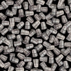 Sew Lovely - Thimbles - Black - Qt Fabrics - 28380-J
