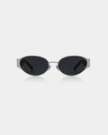 Silver Black Bella Sunglasses