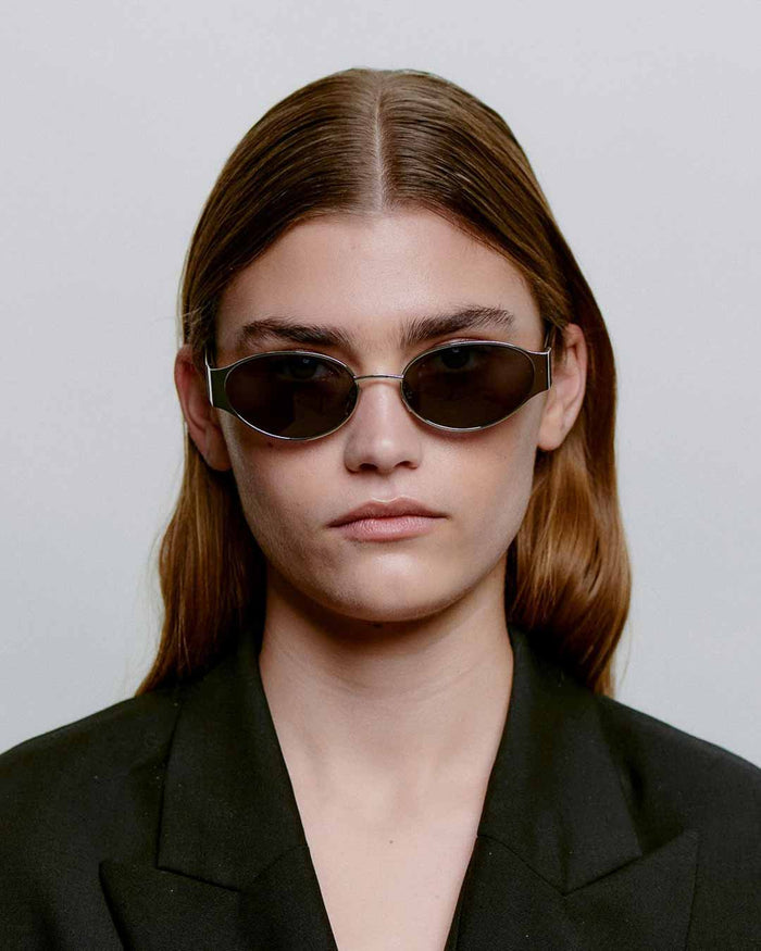Silver Black Bella Sunglasses