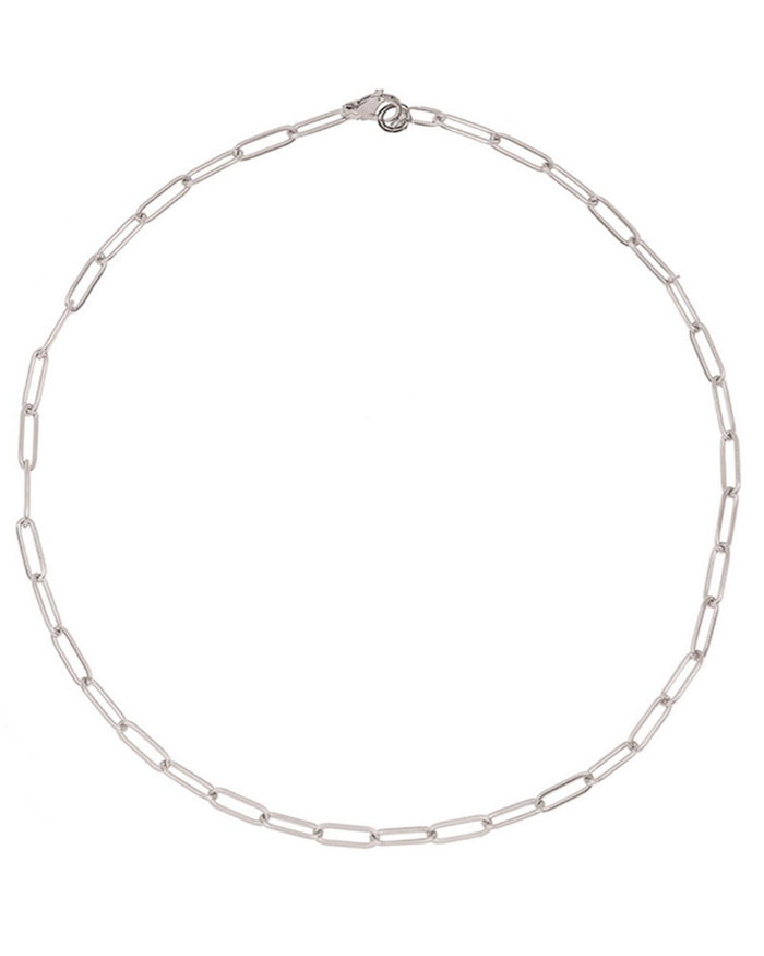 Silver Cable Chain Necklace