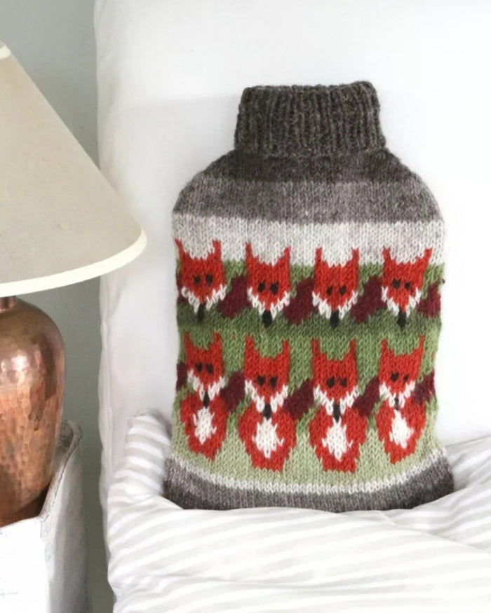 Skulk of Foxes Hot Water Bottle Cover Pachamama