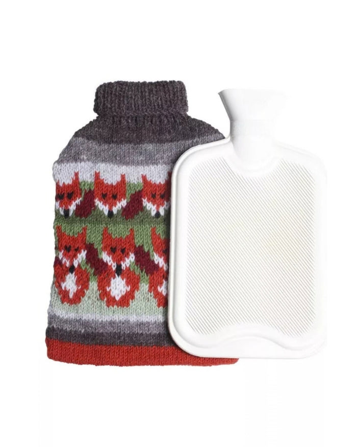 Skulk of Foxes Hot Water Bottle Cover Pachamama