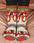 Skulk of Foxes Sofa Socks Pachamama