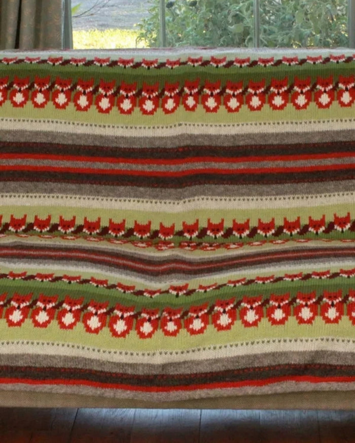 Skulk of Foxes Throw Pachamama