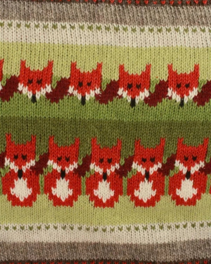 Skulk of Foxes Throw Pachamama