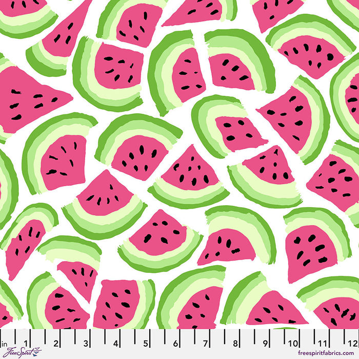 Slice - White - FreeSpirit Fabrics - Kaffe Fassett