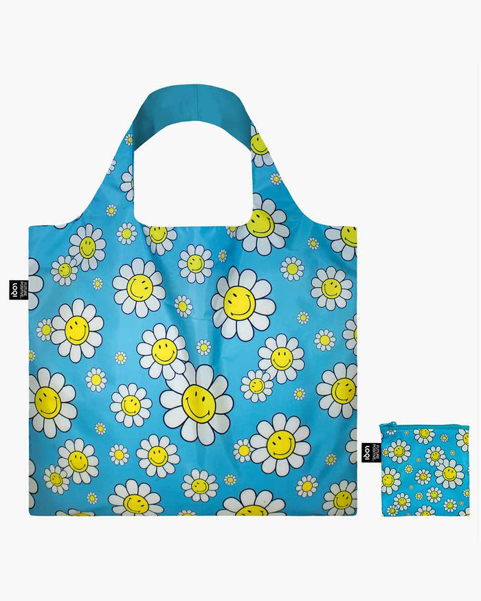 SMILEY Flowers Aquarius Recycled Bag | LOQI | Recycled Bag