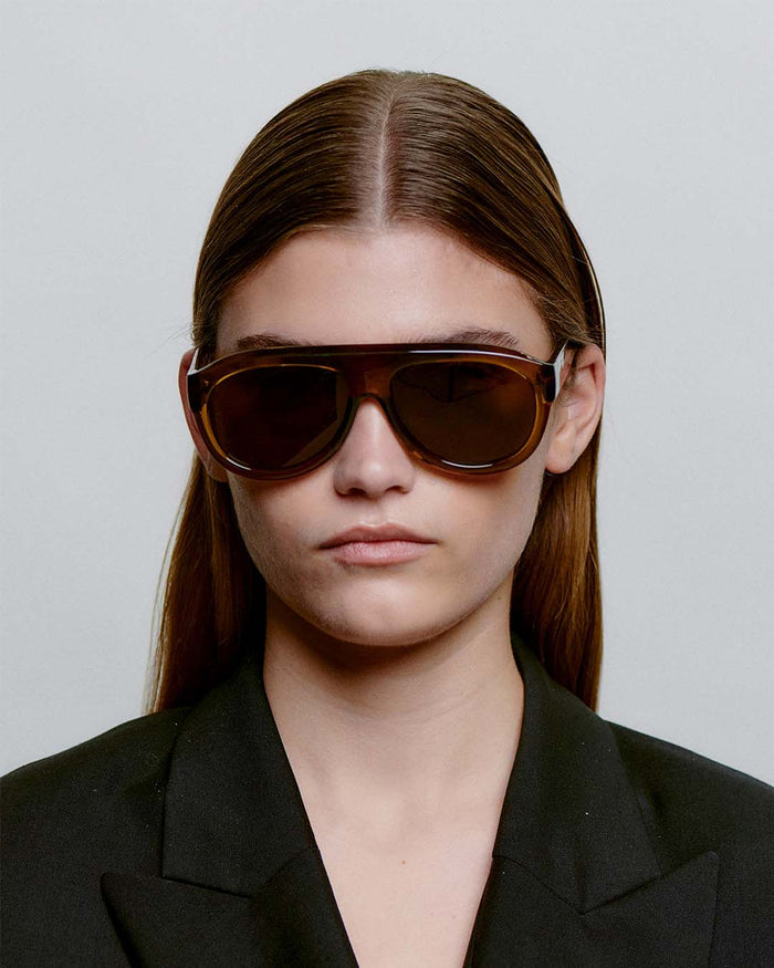 Smoke Transparent Rio Sunglasses