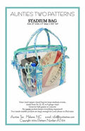 Stadium Bag Pattern - Aunties Two Patterns