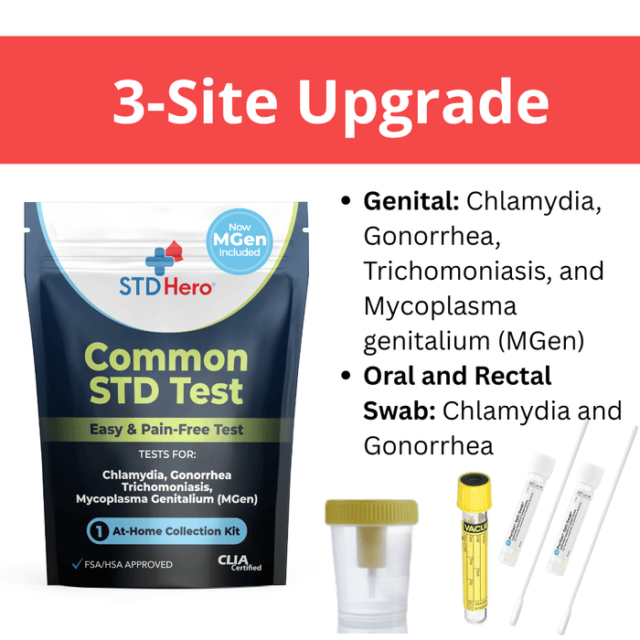 3-Site: Urine/Oral Swab/Rectal Swab