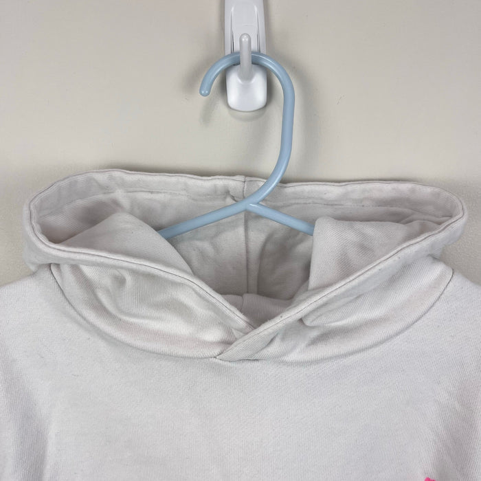Stella McCartney Girls White Cotton Jersey Hoodie Scribble Logo Print 120 cm 6