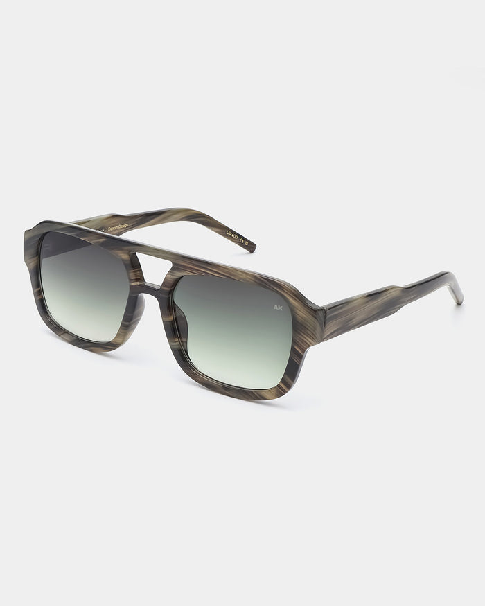 Striped Horn Kaya Sunglasses
